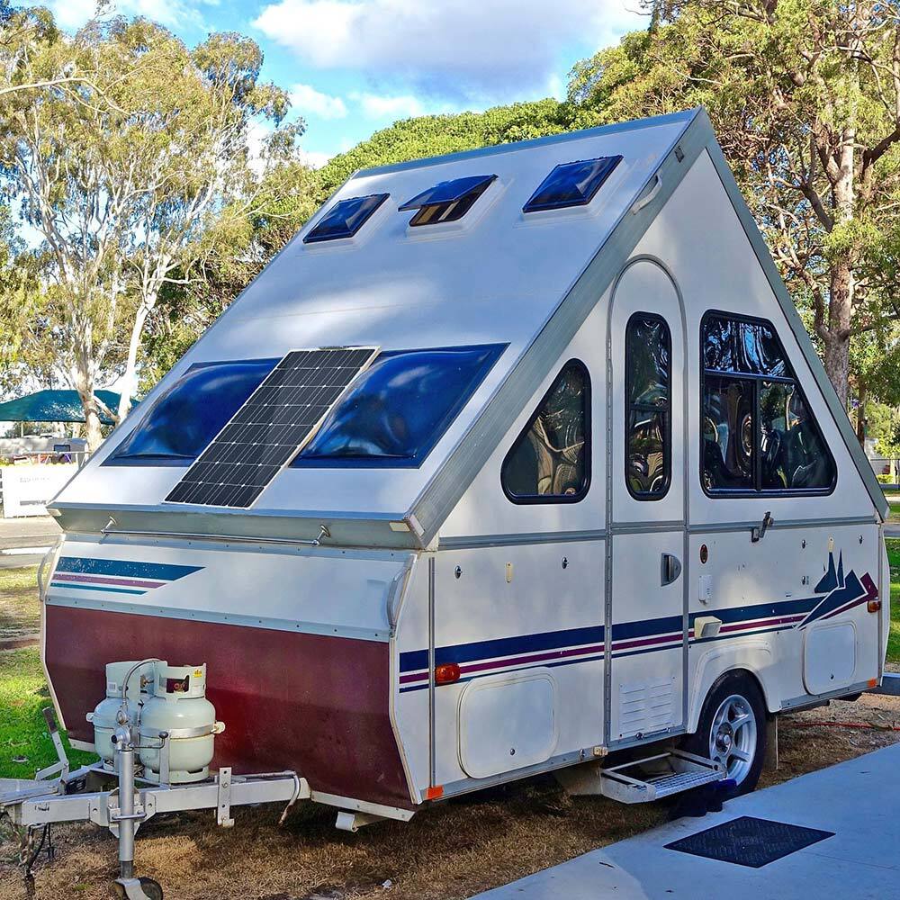 300W 12V Mono Solar Panel 300 Watt Off-Grid Power Home RV Camping Trailer Boat
