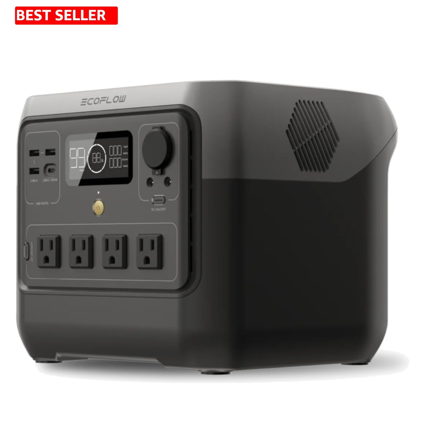 RIVER 2 Pro 700 Portable Power Station: 716Wh Solar Generator, 1600W Output
