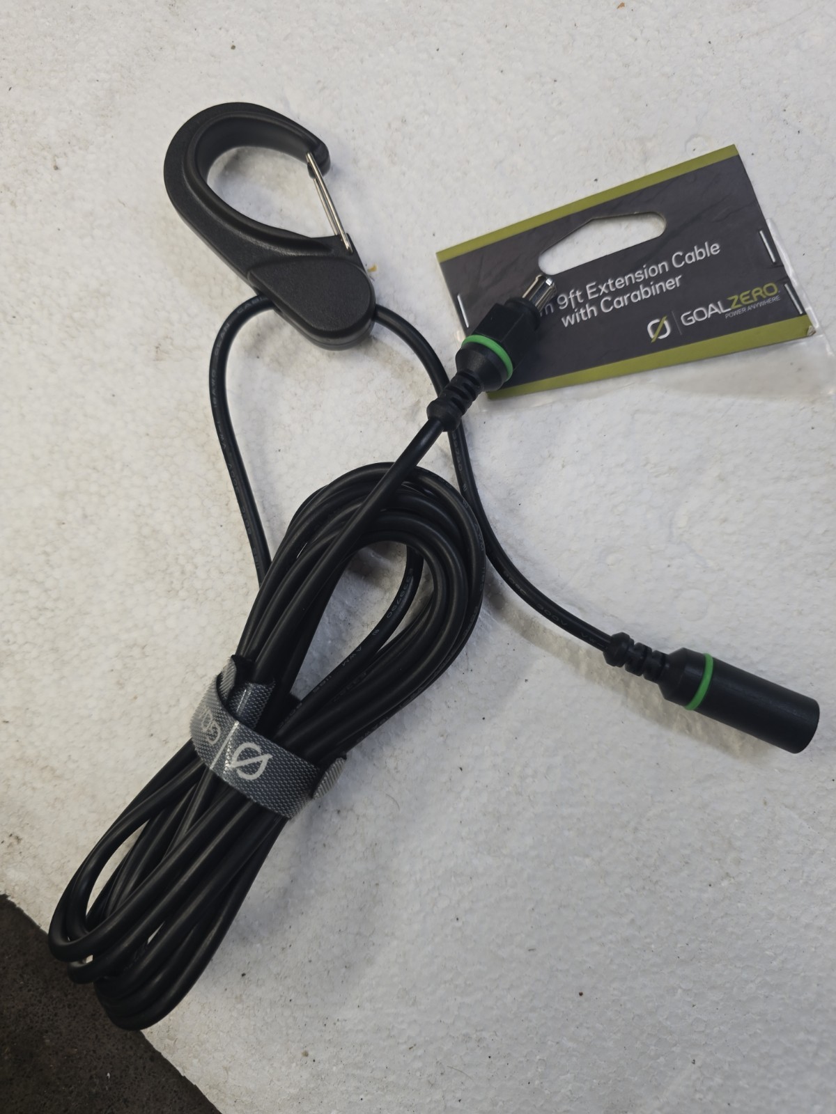 Goal Zero 6mm Extension Cable 9ft With Carabiner