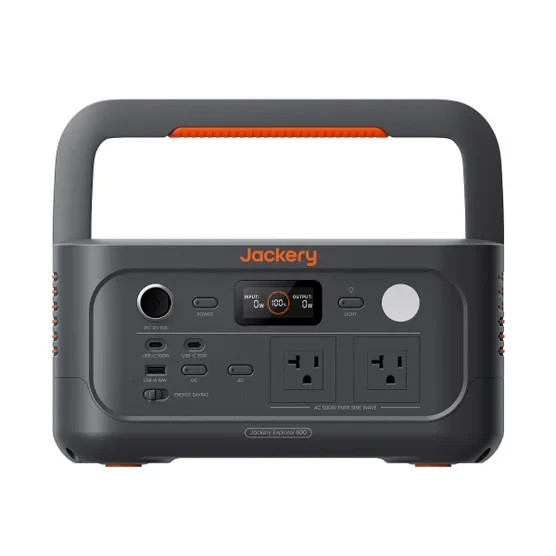 GENERATOR SOLAR POWERED PORTABLE POWER STATION JACKERY QUIET SMALL FOR HOME NEW~