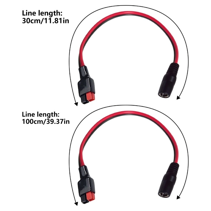 Two Wire Charging Cable for Solar Gear and Compatible Battery Devices