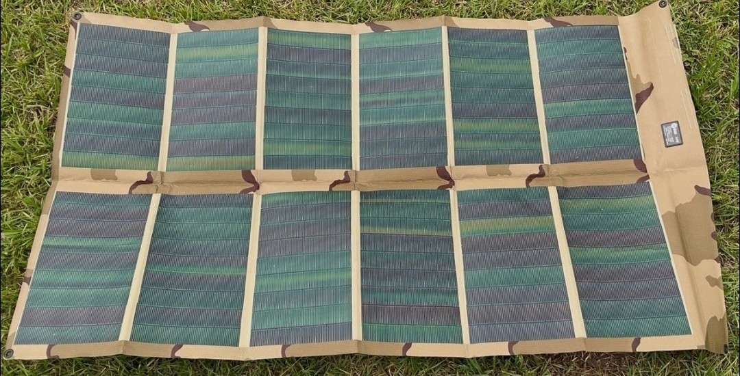 Iris Technology P3 Military Folding 62 Watt Solar Panel NEW 16013A Free Shipping
