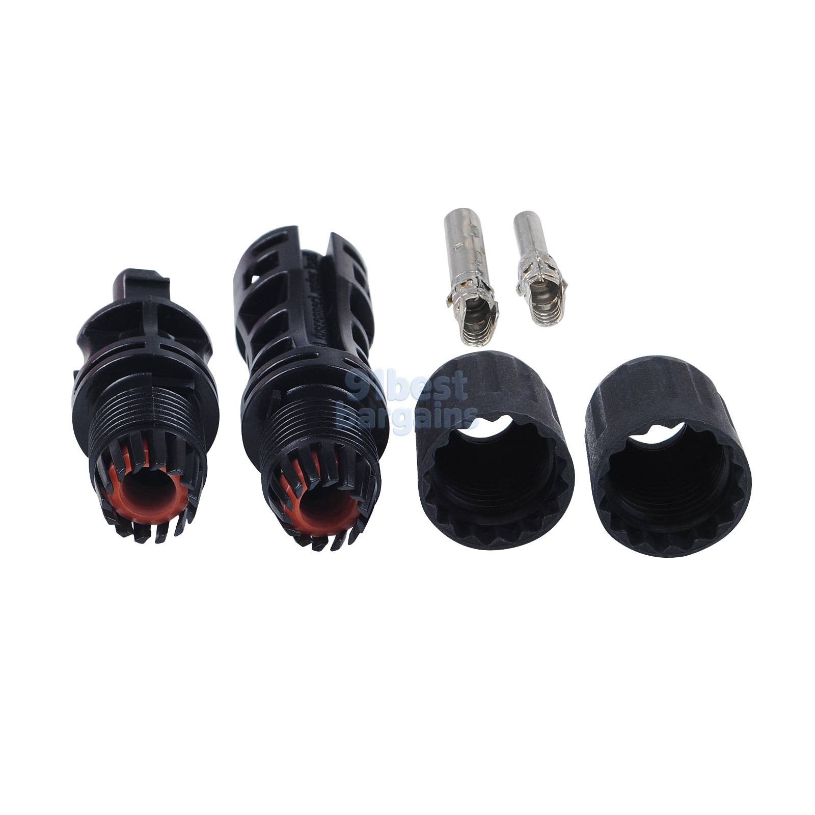 Lot Solar Connector For MC4 1500V 30A UV Resistant IP67 Male Female Connector