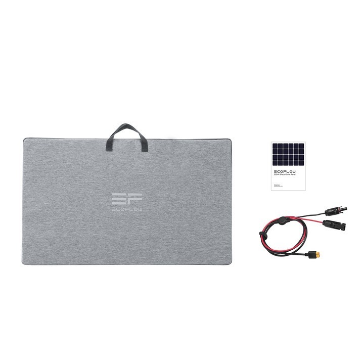 New! EcoFlow NextGen 220 Watt Bifacial Portable Solar Panels (15.5 pounds)