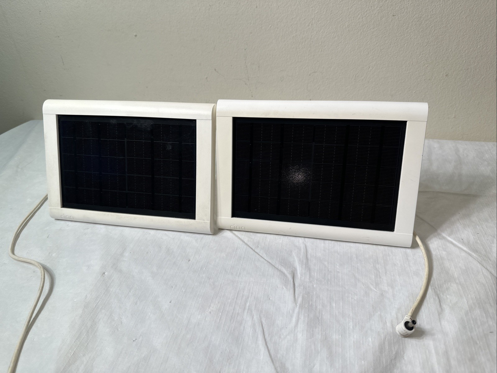 2 Ring Solar Panel V4 for Ring Spotlight Cam. Used