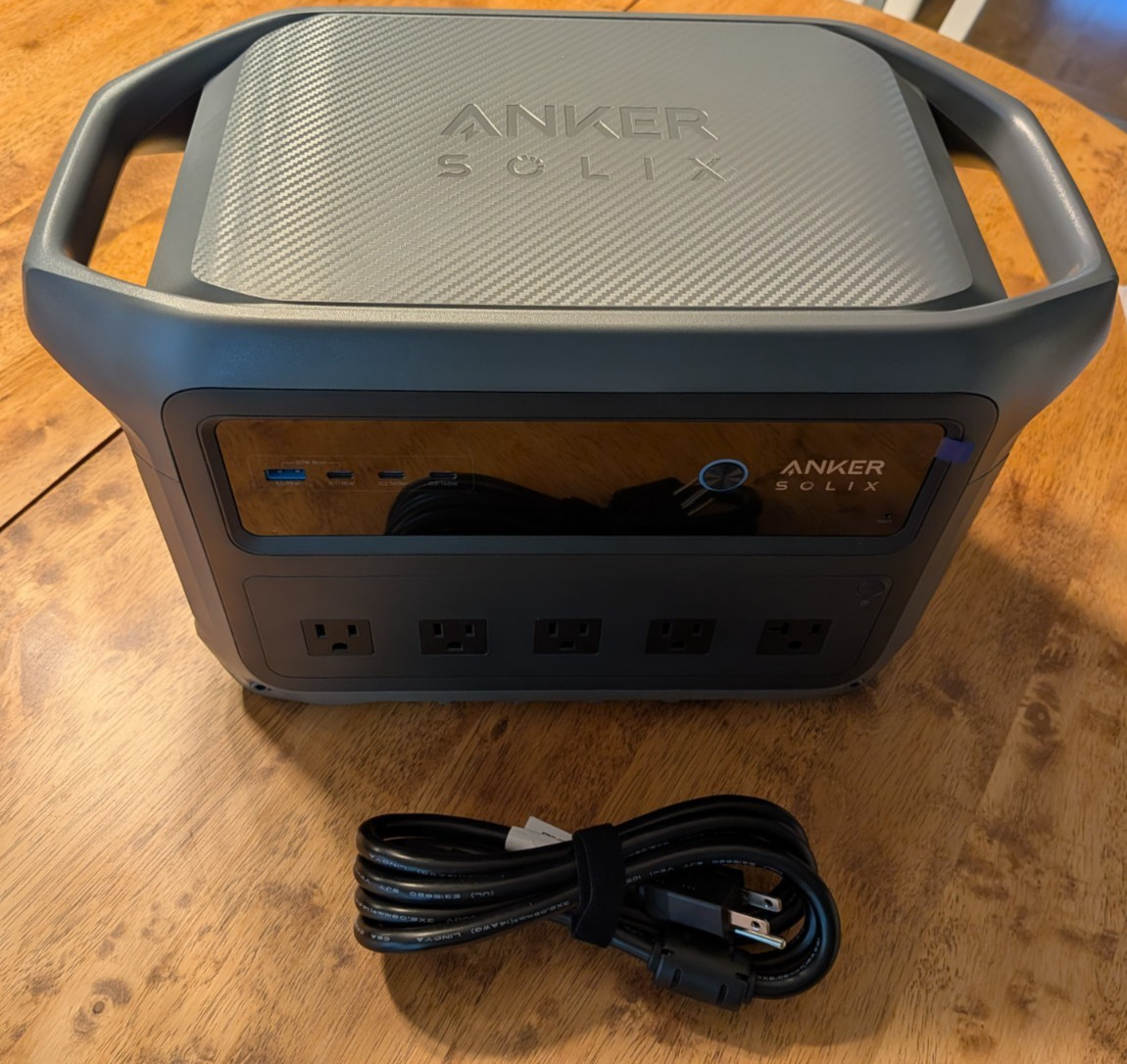Anker SOLIX C1000 Gen 2 Gray Portable Power Station