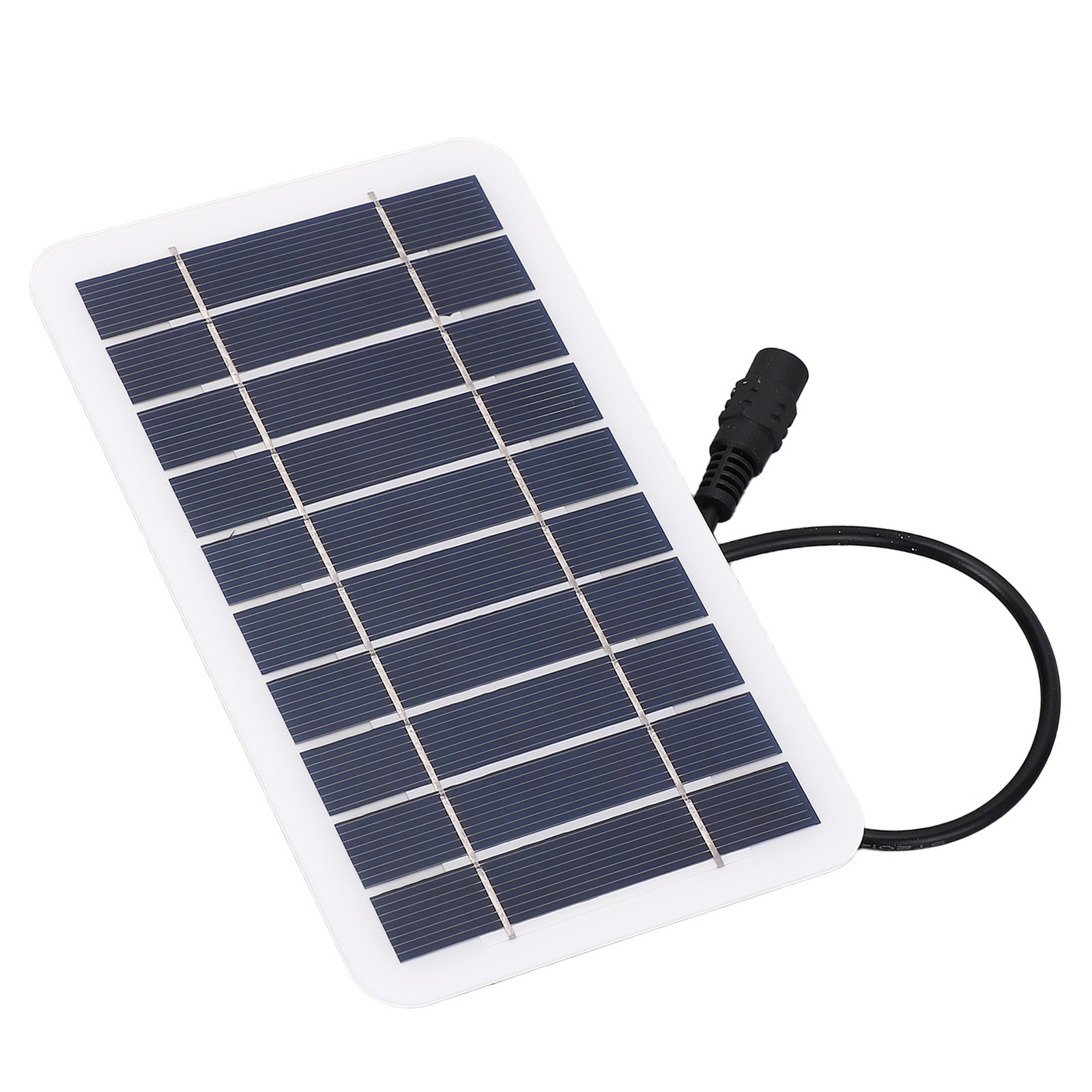 2W 5V Small Solar Panel Monocrystalline DC5521 Output Waterproof Dustproof PFWM