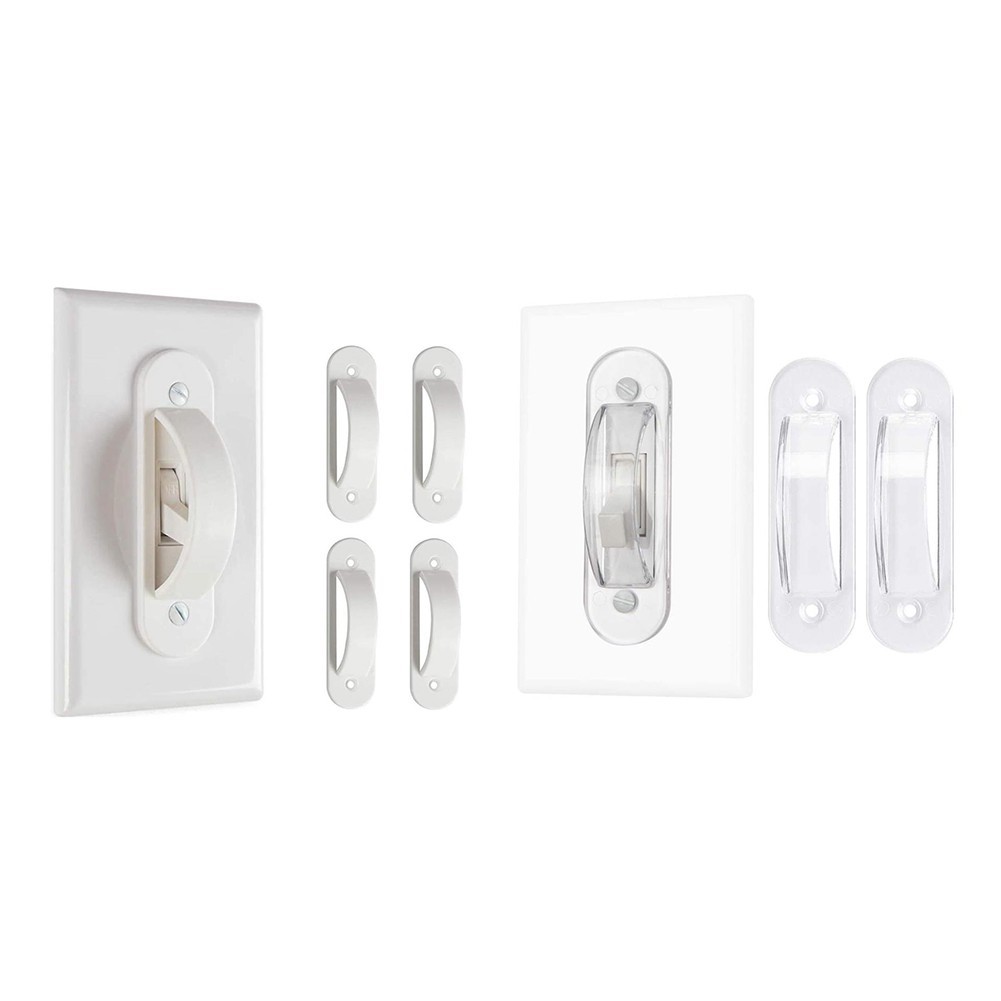 Light Switch Lock For Childproofing No Disassembly Required Snap-on Structure