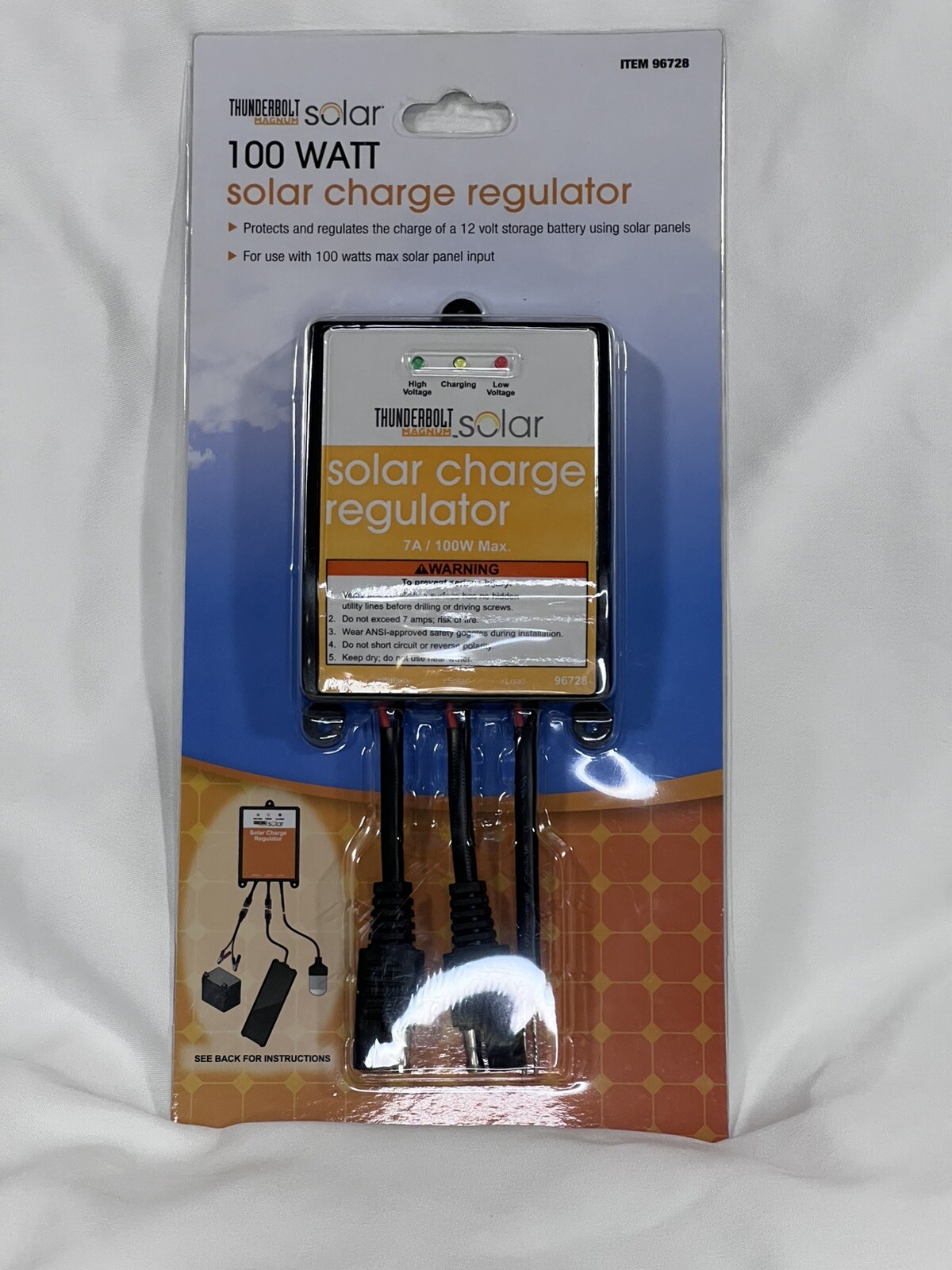 ☆Thunderbolt Magnum Solar 100 Watt Solar Charge Regulator 96728