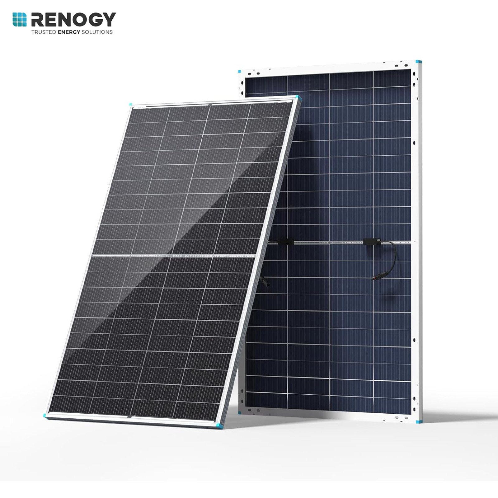 Renogy 200W N-Type Bifacial Solar Panel Double-Side PV Module For RV Off-Grid