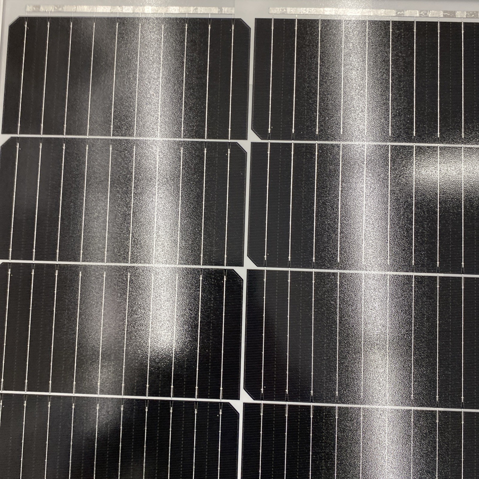 Traver Force Solar Panel 100 Watt 10BB Monocrystalline 12V Solar Panels 1 Pack