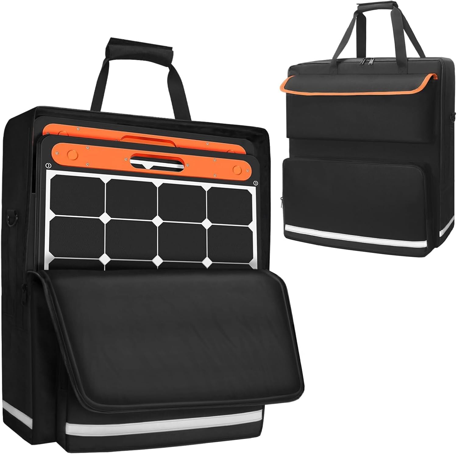 Solar Panel Storage Bag for 2 Solar Panels Solar Panel Carrying Case Compatib…