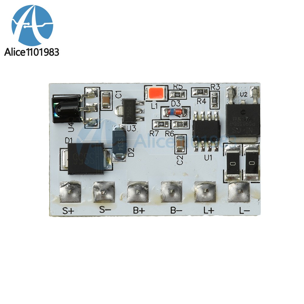 DC3-24V LED Automatic Solar Light Driver Control Board Solar Charging Controller