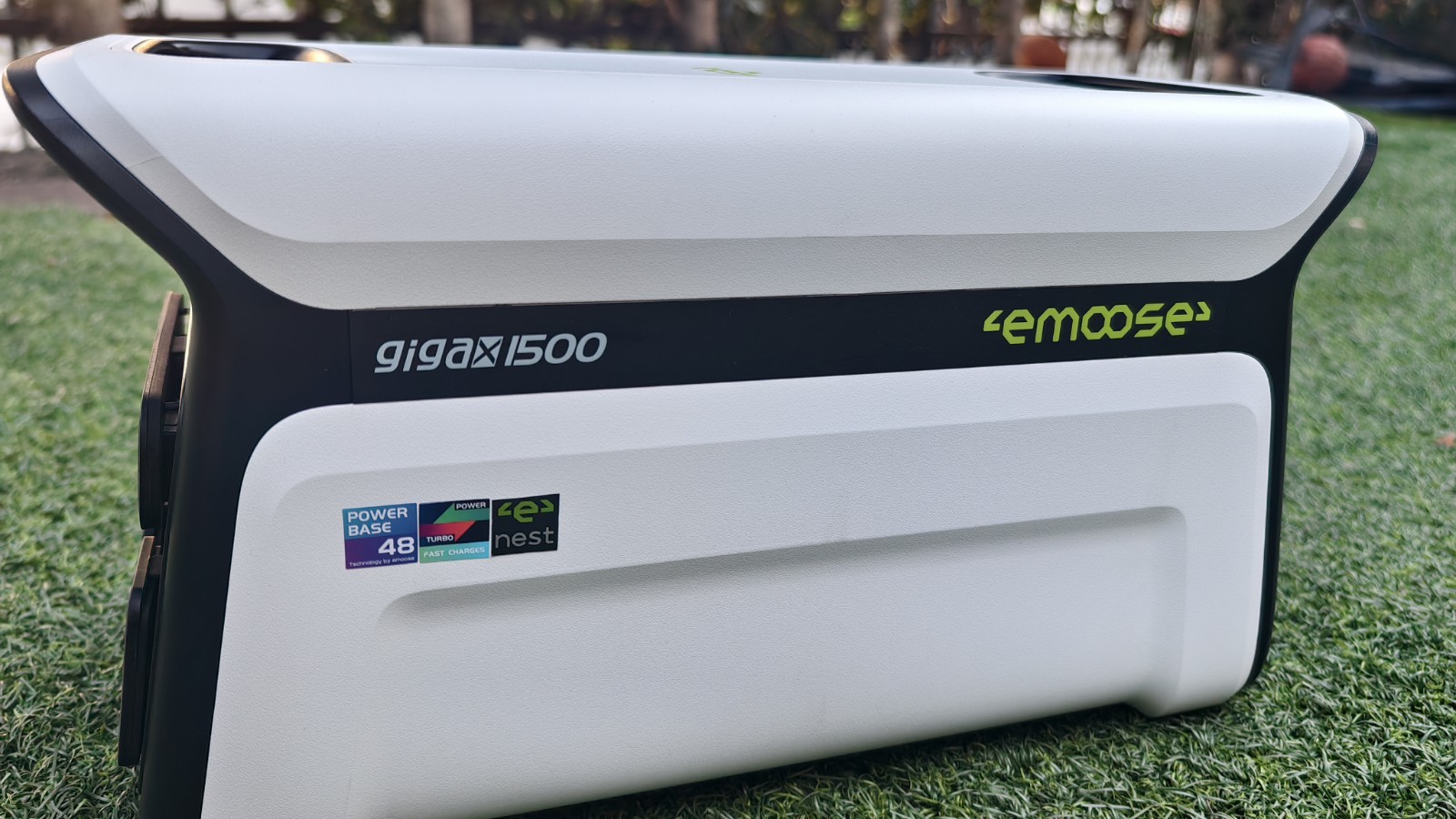 Emoose GigaX 1500wh- 2400W Peak Portable Power Station 1500Wh Battery OPEN BOX