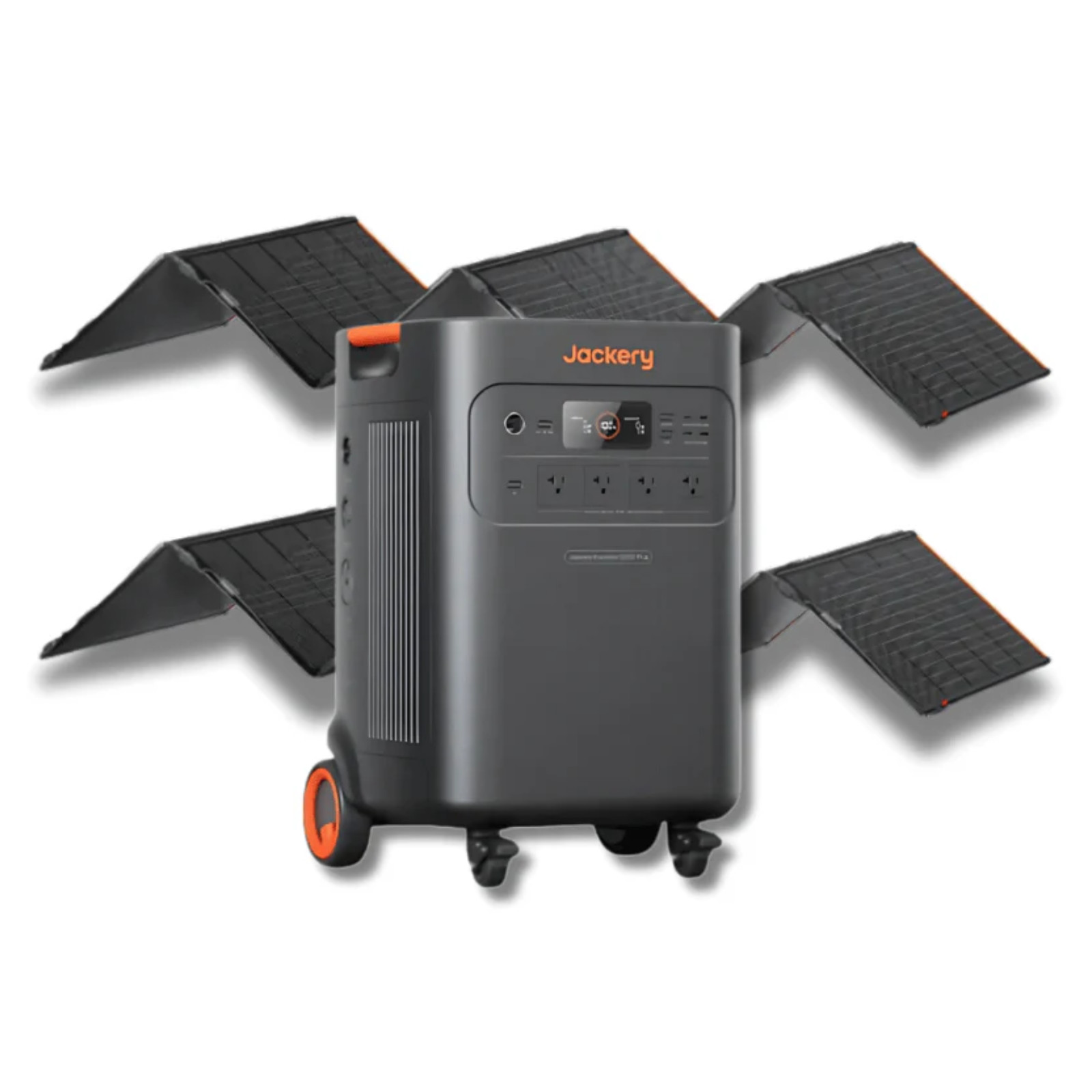 Jackery E5000 Plus+Qty 2 Panel 500X–Ships to PR HI AK Guam Saipan–Trusted Seller