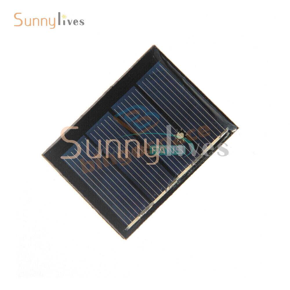 2V/5V/6V/12V Monocrystalline Solar Power Panel For Motor Toys Lawn Lamp