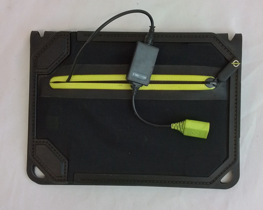 Goal Zero Nomad 7 Portable Solar Panel Missing Batteries Tested Working #J4155