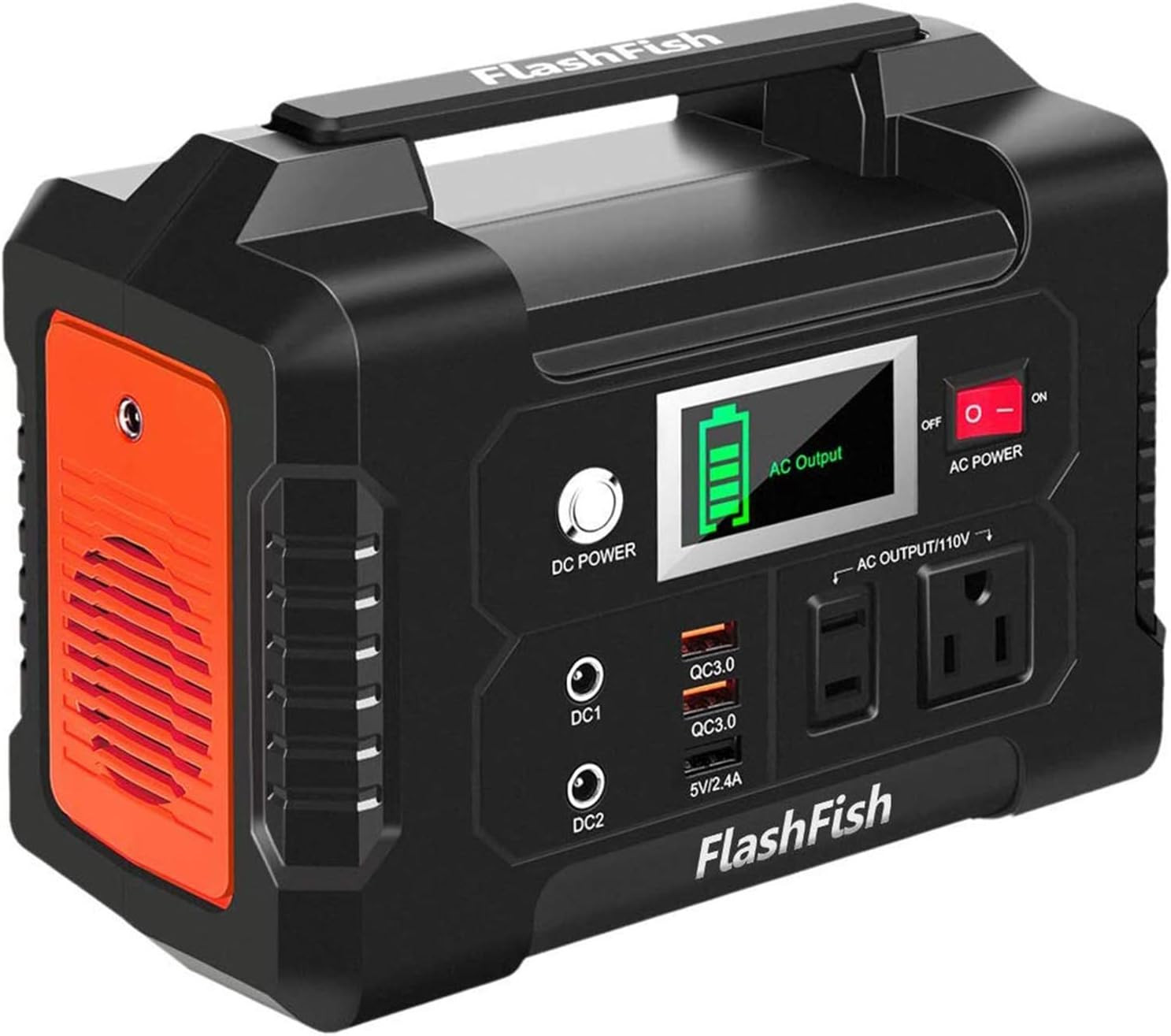 Portable Power Station 200W, 40800Mah Backup Power Battery Pack with 110V AC Ou