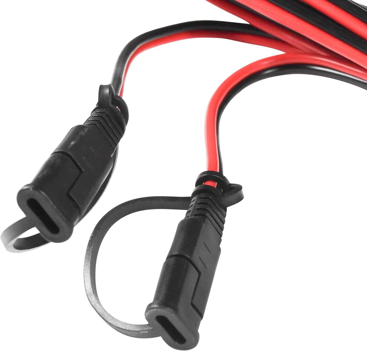 9Ft SAE to SAE Extension Cable Connector 16AWG with SAE Polarity Reverse Adapter
