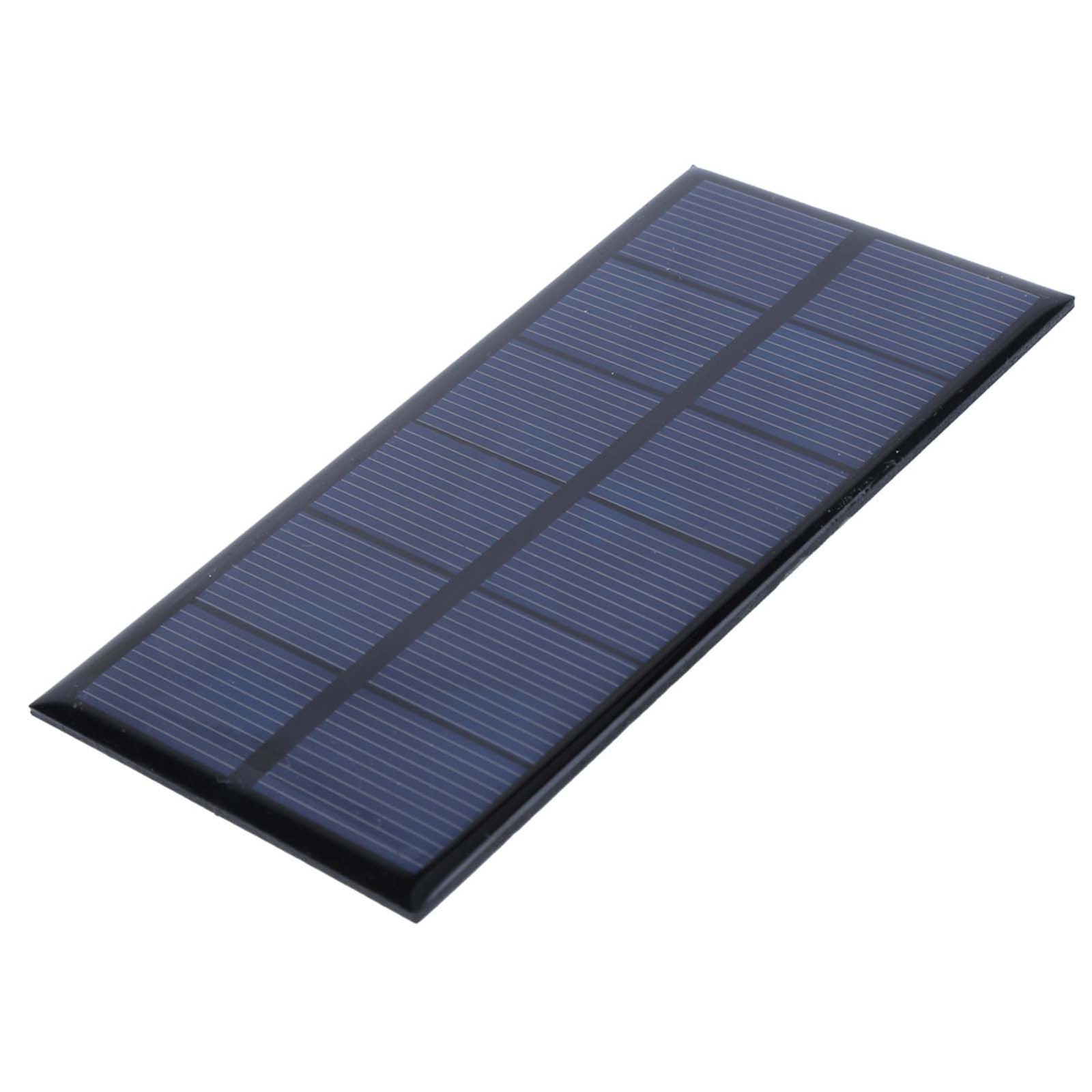 1W 3V Crystalline Silicon Solar Cell Panel Outdoor For DIY Power Charger Supply❀