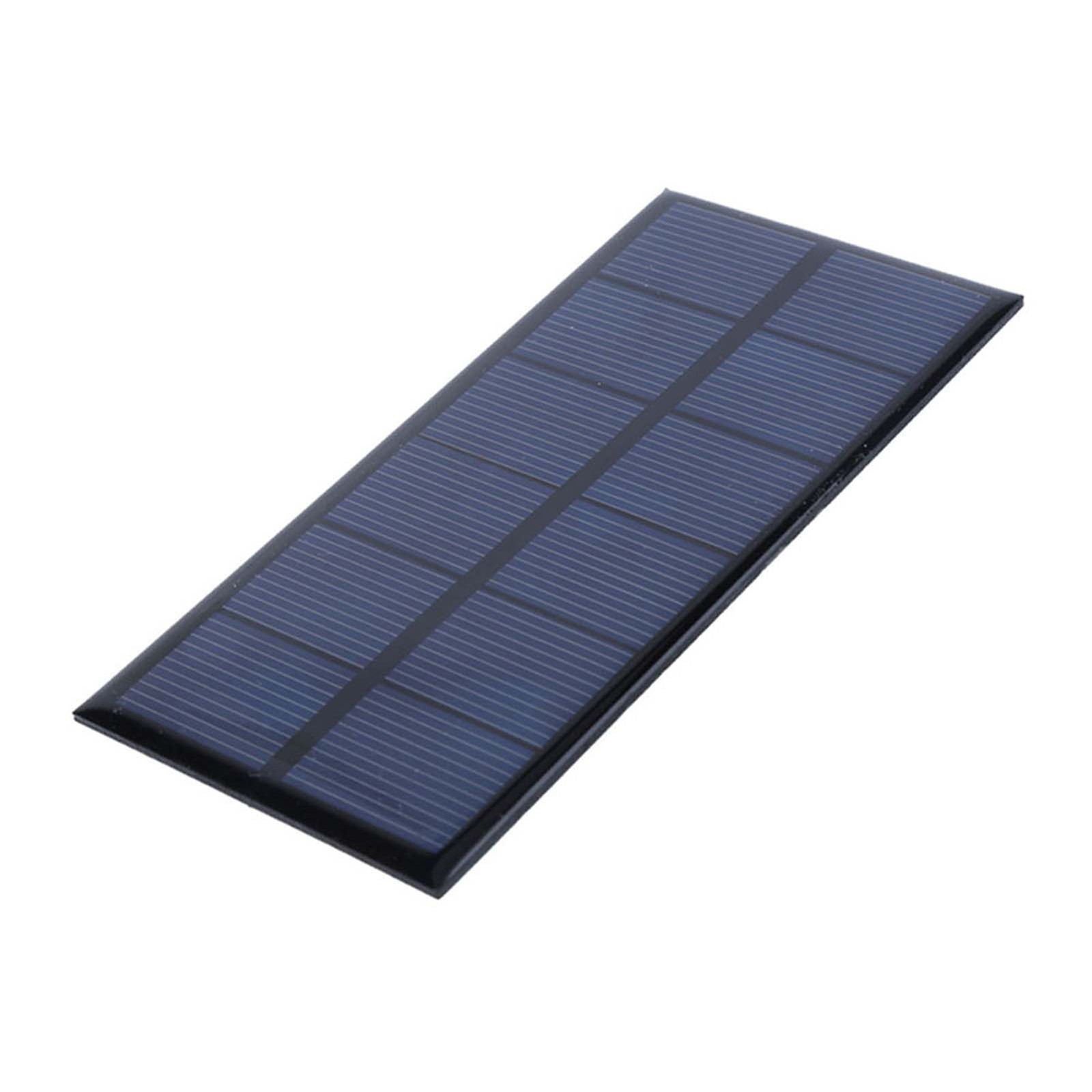 1W 3V Crystalline Silicon Solar Cell Panel Outdoor For DIY Power Charger Supply❀