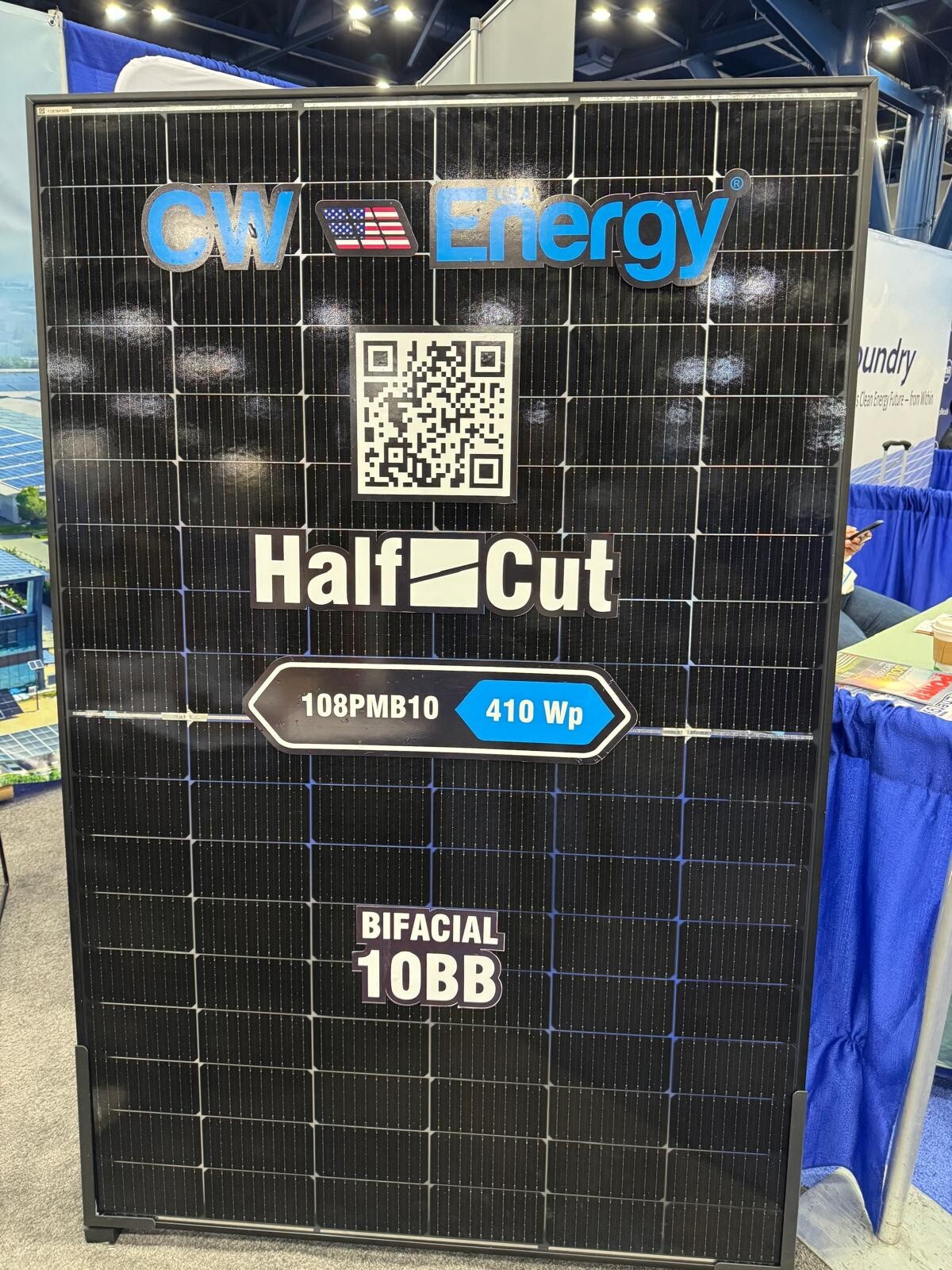 CW Energy Solar Power Panel 410W Bifacial