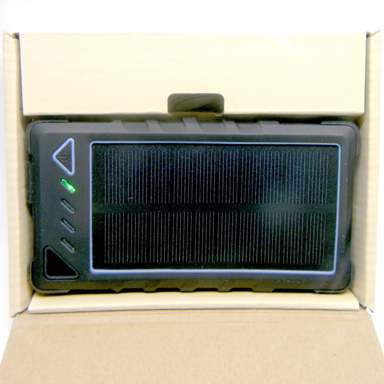 NEW RoHS PORTABLE SPORT OUTDOORS SUN SOLAR POWERED POWER BANK 10000mAh CHARGER