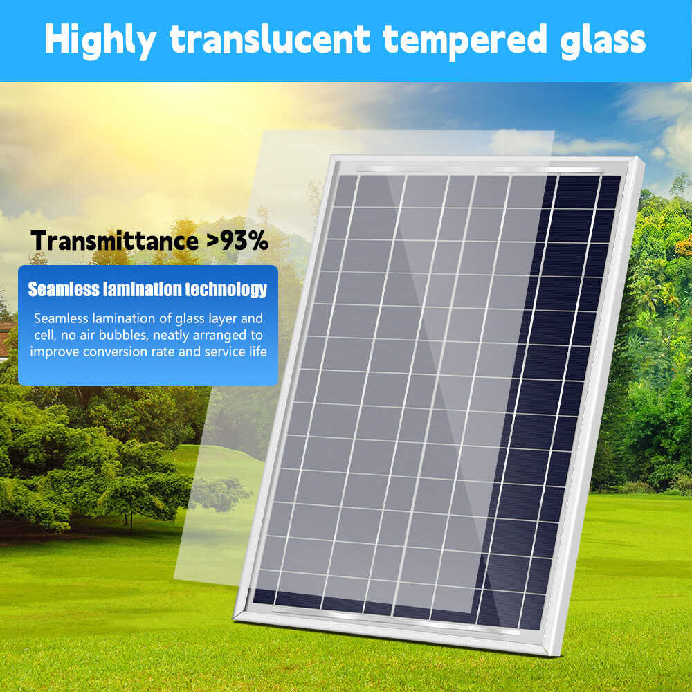 200W Watt 12V Mono Solar Panel Charging Battery Power RV Home Boat Camp Off-Grid