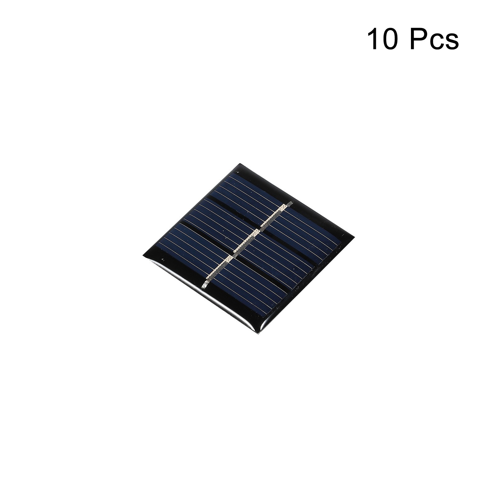Pack of 10 Mini Solar Panel Cell 1.5V 60mA 0.09W 30mm x 30mm