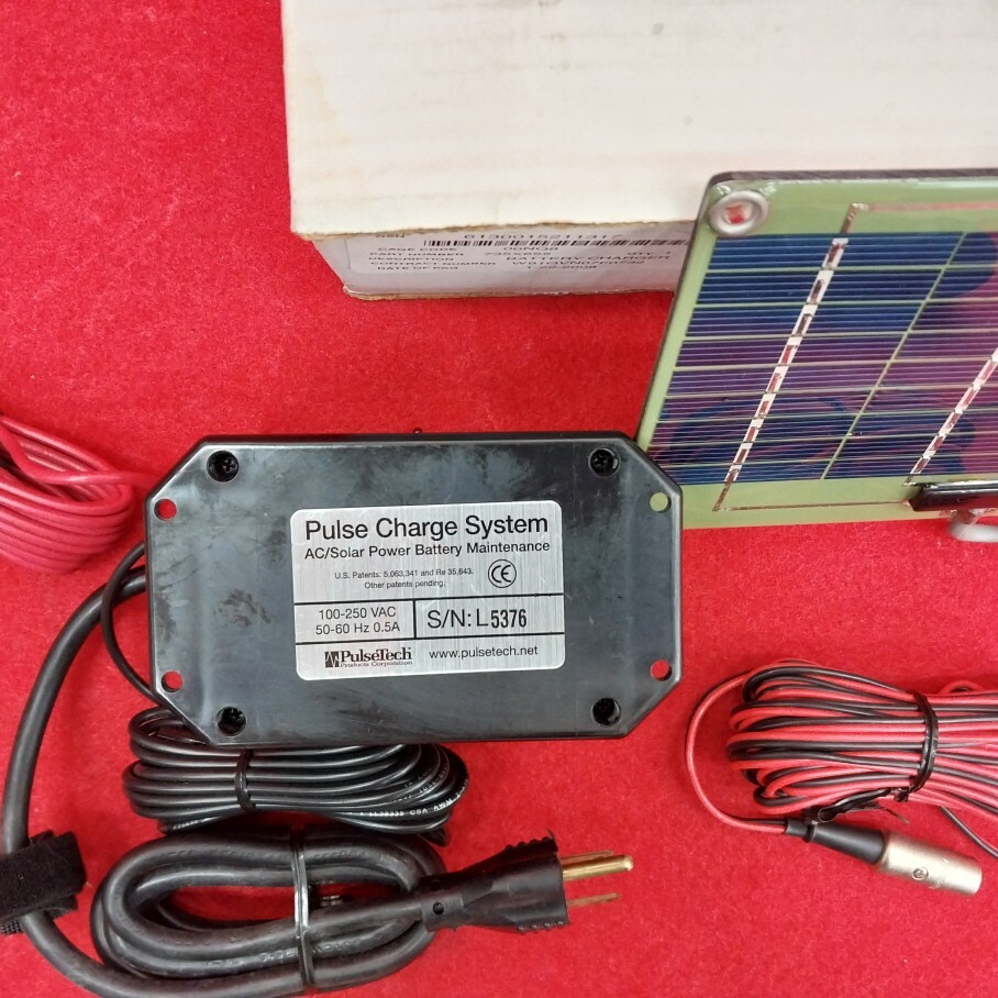 PulseTech Pulse Charge System 12Volt. 6W 100% of Solar Power to Battery