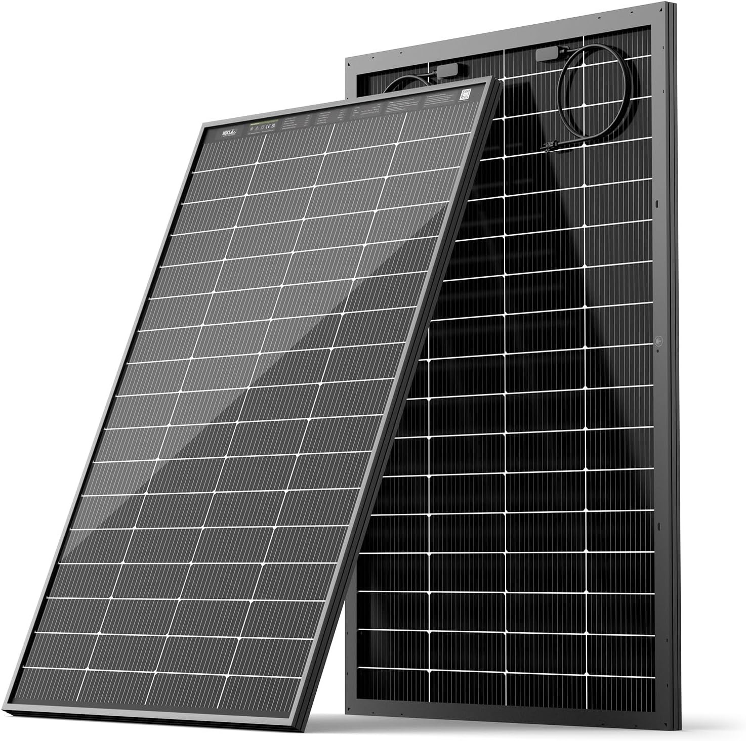 N-Type 16BB 200 Watt Bifacial Solar Panel, Compact & Lightweight Solar Panels wi