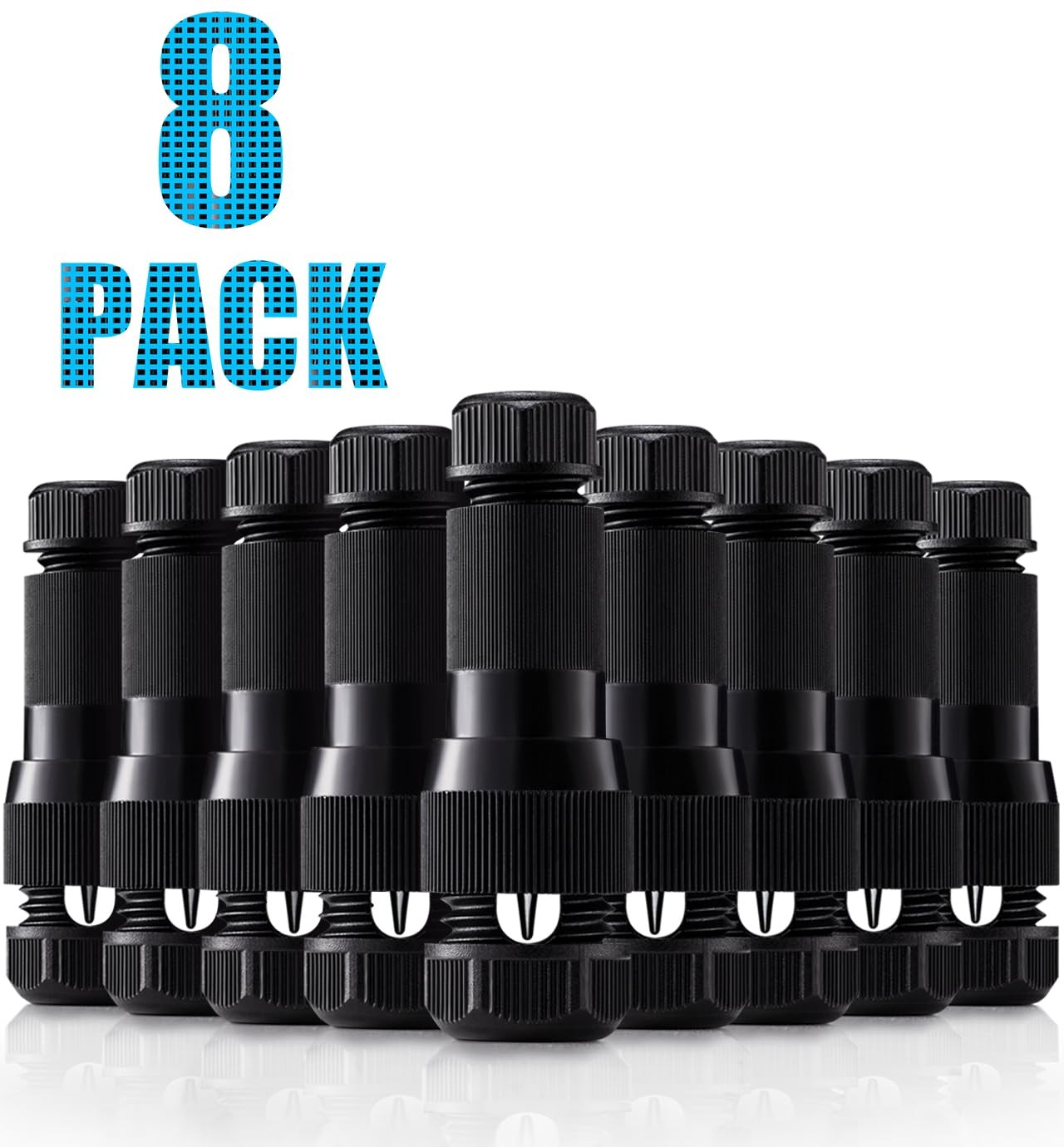 SUNVIE Landscape Lighting Connectors Fastlock Low Voltage Wire Connector, Wat…
