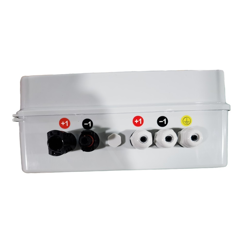 600V DC Photovoltaic Combiner Box 1 In 1 Out IP65 Enclosure Size 20x19x9cm