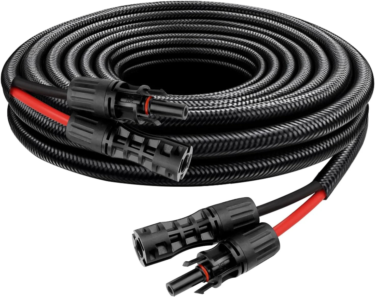 XRDS -RF Solar Cable 6FT, 8AWG Solar Extension Cable with Male & Female Solar Co