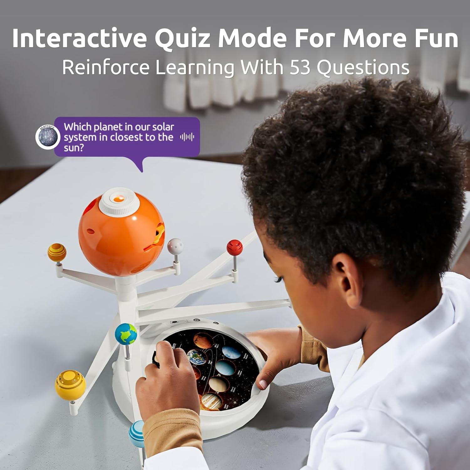 Fun Interactive STEM Planetarium Projector