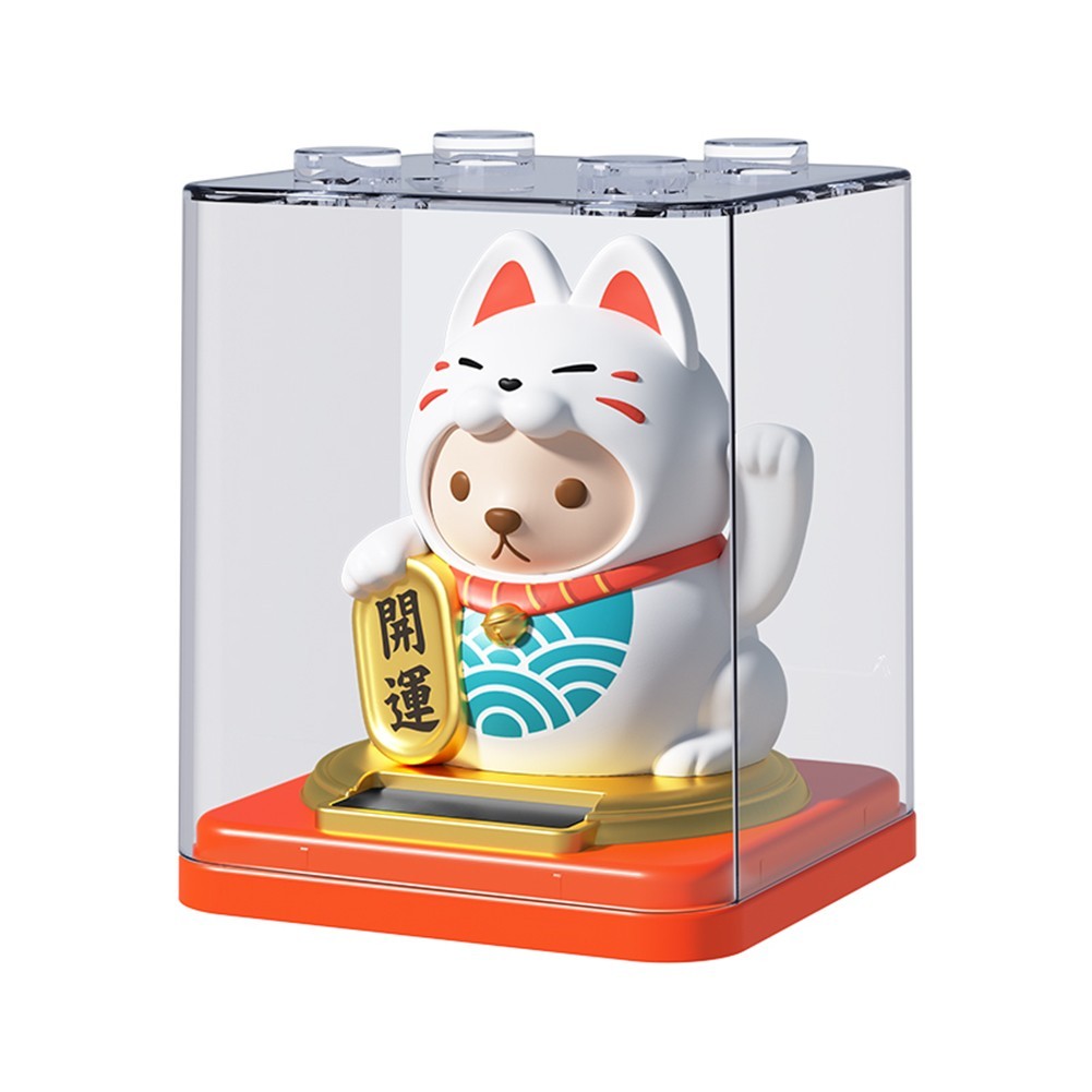 Charming Automatic Waving Lucky Cat Perfect Addition to Your Collection