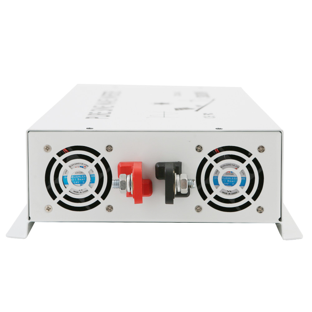 36V to 110V 220V Pure Sine Wave Power Inverter 4000W Car Van Off Grid RV Camp