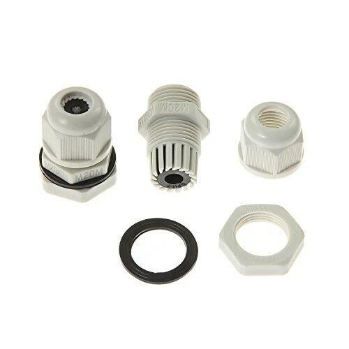 Link Solar Weatherproof ABS Solar Double Cable Entry Gland for All Cable Types