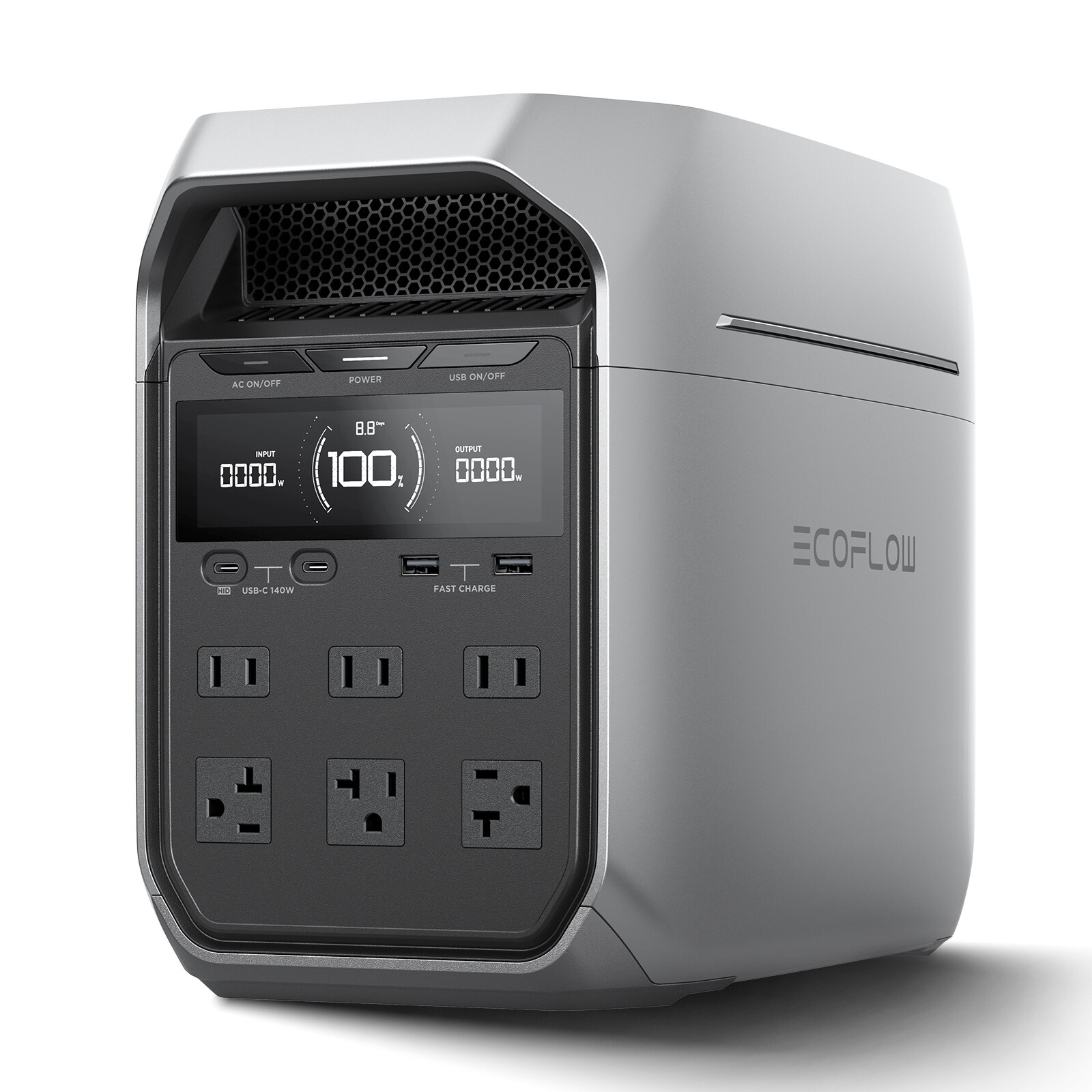 EcoFlow DELTA 3 Plus 1024Wh Portable Power Station LFP Battery for Camping RV