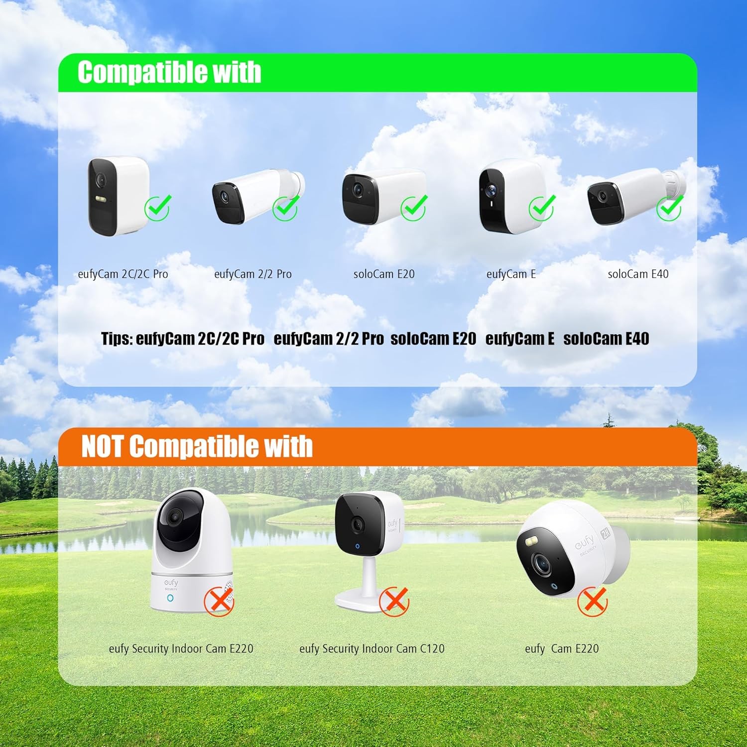 Solar Panel for eufy Camera,Security Camera,5V 4W Solar Panel for eufyCam 2/2…