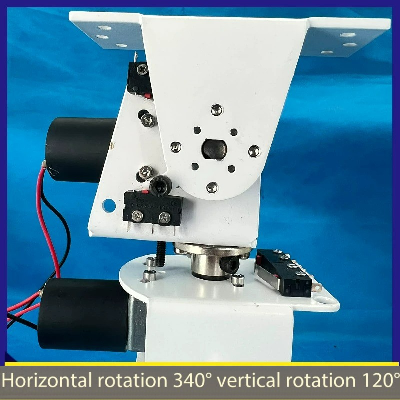 DC Dual-axis Pan-tilt Unit with Heavy Load and High Torque for X-axis and Y-axis