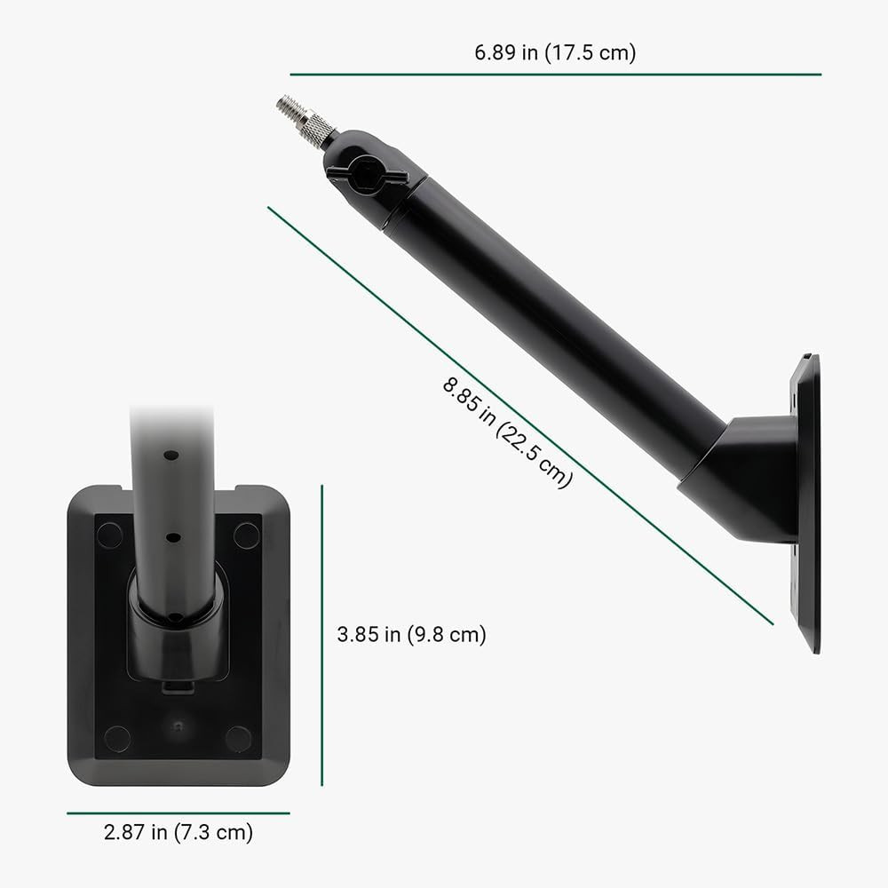 Universal Solar Panel Wall Mount for Ring, Eufy, Arlo, Wyze, Reolink Solar Panel