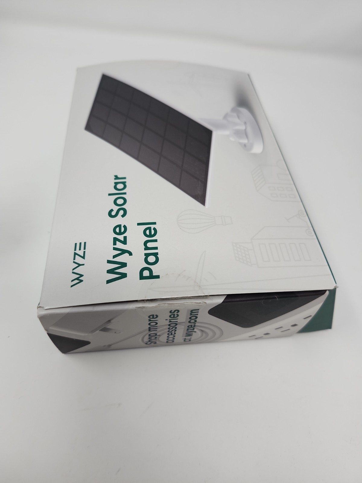 Wyze WSP2W Outdoor Security Camera Solar Panel White