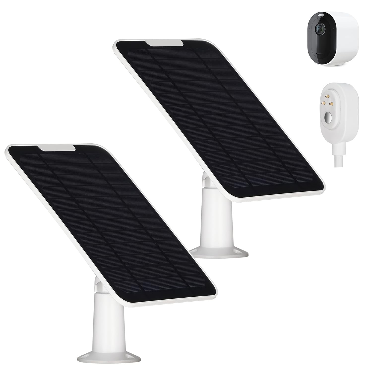 Solar Panel Charger for Arlo Pro 3/4/Ultra 2/Go 2 Wireless Outdoor Security