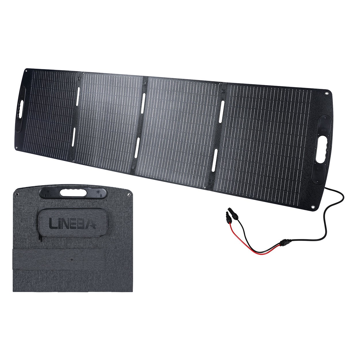 200W 400W Foldable Solar Panel ETFE Solar Charger for RV Camping Home,Easy Carry