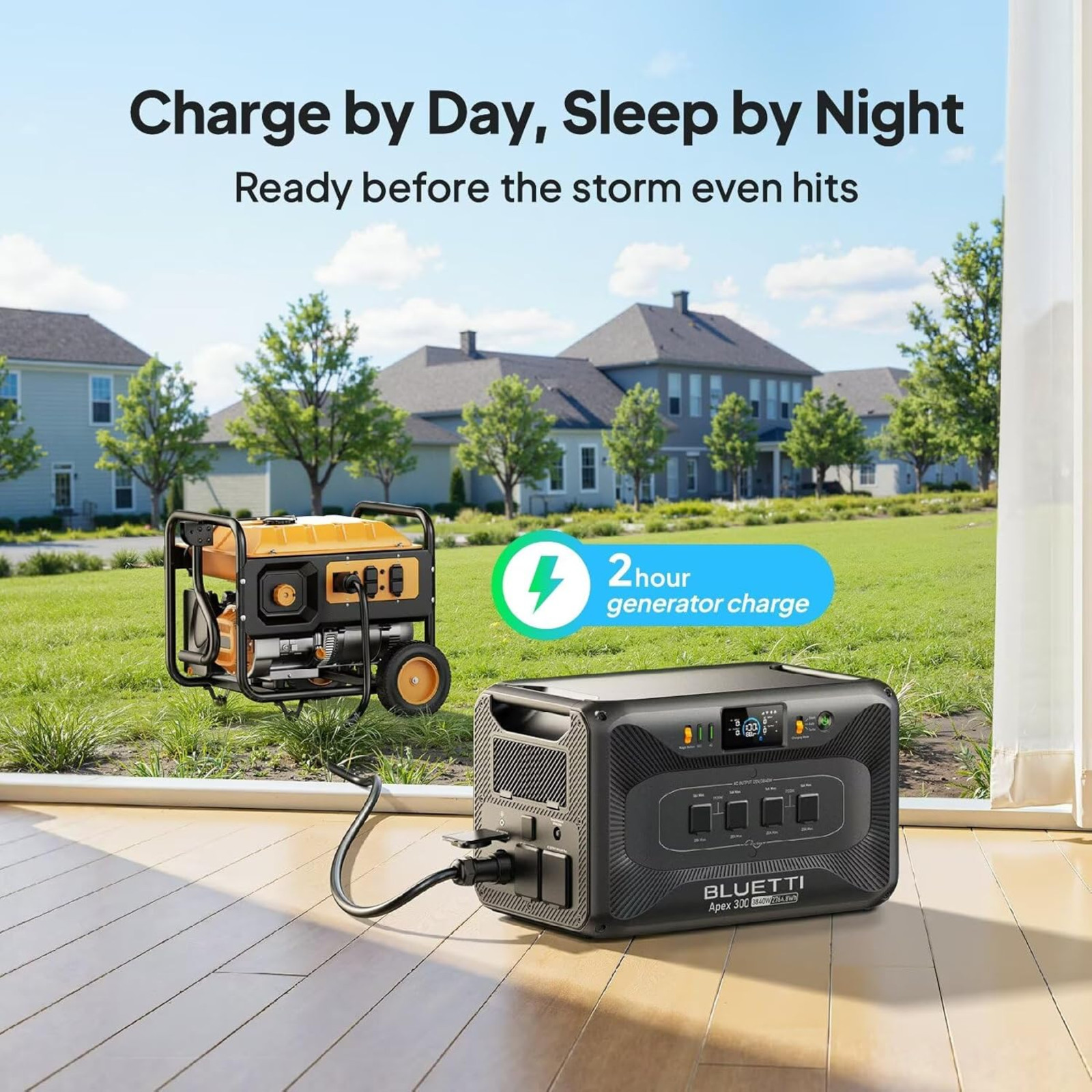 Bluetti Apex 300 Power Station 2764.8Wh Off-Grid Energy For Home and Outdoor Use
