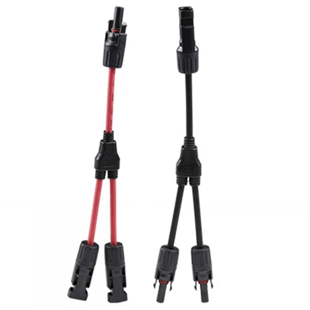 Y Branch Plug 1 to 2 Parallel Connection Solar Connector Photovoltaic Panel3060