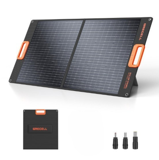 GRECELL FOLDABLE PORTABLE SOLAR PANEL 100W 20V