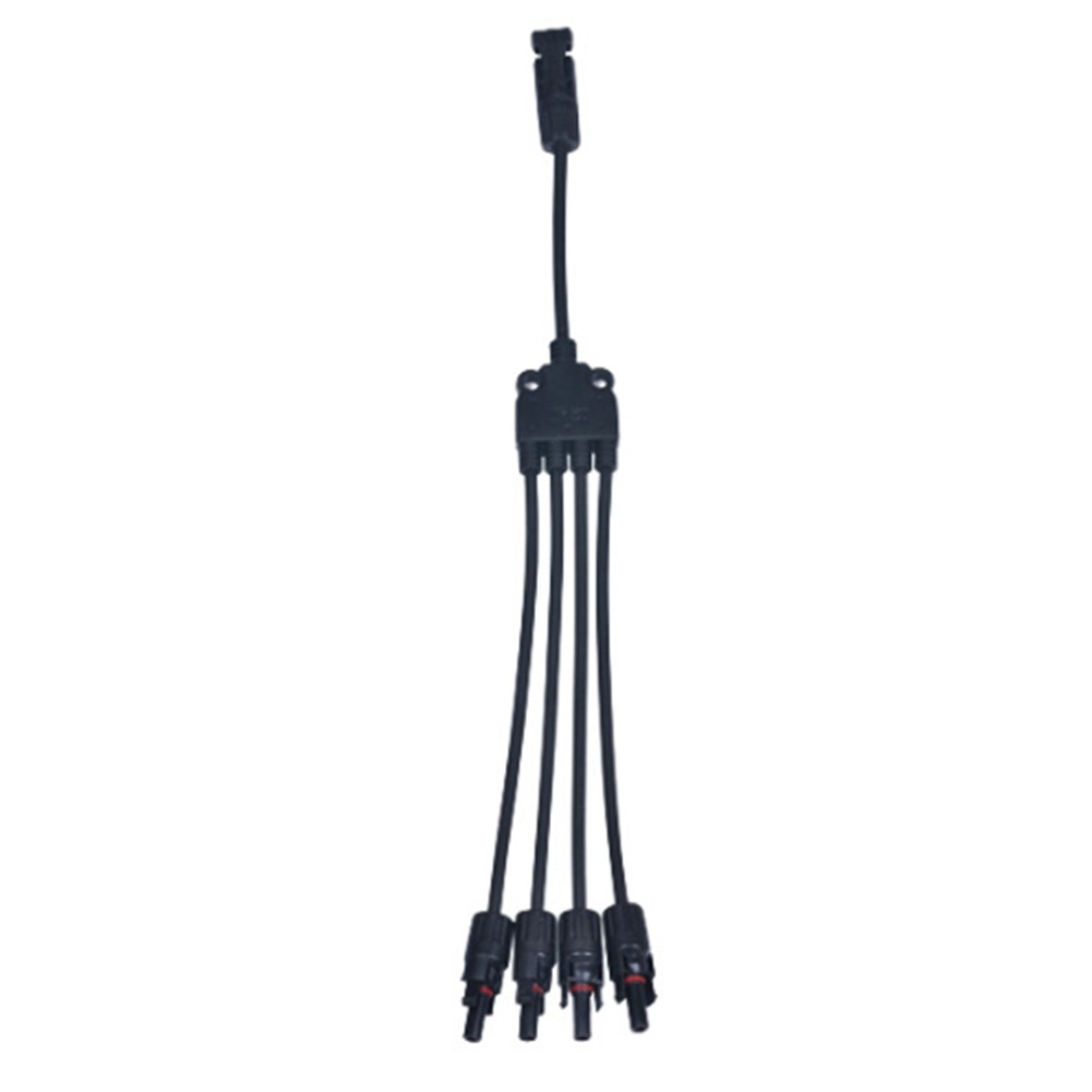 Solar Cable Parallel Adapter: Y-Type 5-Way 1000V/30A for Solar Panels W5L12544