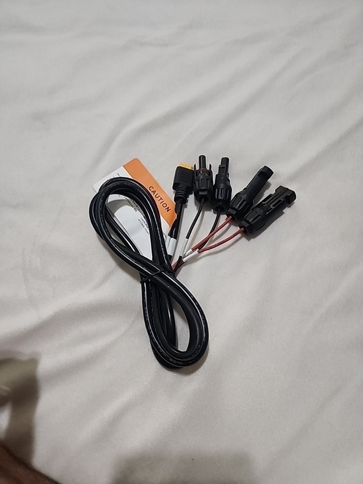 EcoFlow Solar Charge Cable Solar Adapter Connector NEW